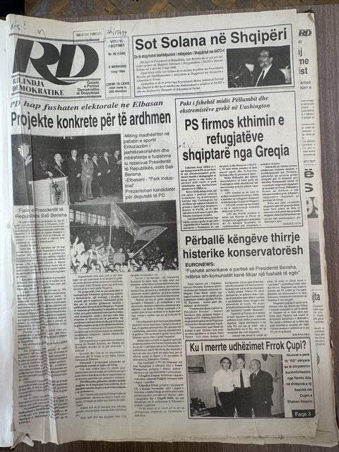 Rilindja Demokratike 1996-05-01